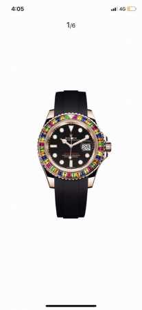 Shipping Photos, Rolex Yacht-Master With Candy-Colored Bezel And Sugar Bean-Shap - Click Image to Close