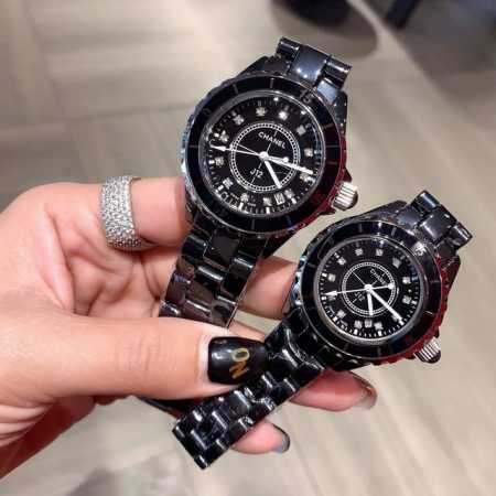 Chanel J12 Series N Case Diameter: Clasp:Triple-Fold Original Clasp Back: Solid - Click Image to Close