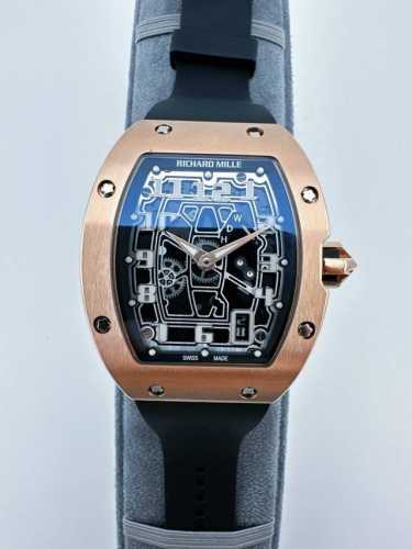 The Richard Mille RM67-01 features an automatic, ultra-thin watch with a refine