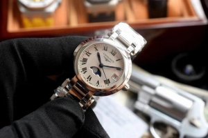 Graceful And Elegant, The Moon Phase Watch From The Heart Moon Series Is A Symbo