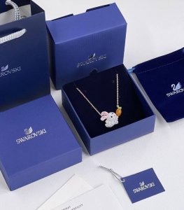 Swarovski New Rabbit Necklace This Necklace Has A Very Special Design, Hanging O