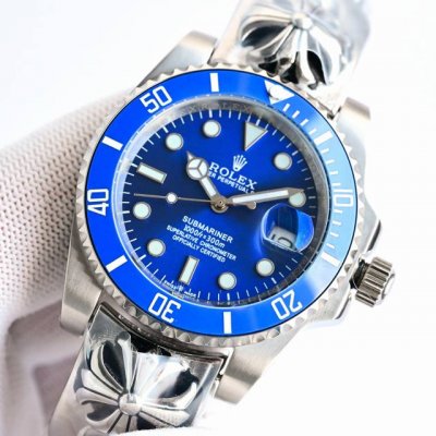 After three years, Bobo has meticulously crafted a Chrome Hearts timepiece, off