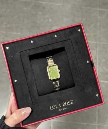 Lola Rose Sugar Cube Green Watch, a new luxury watch with a unique and sophistic - Click Image to Close