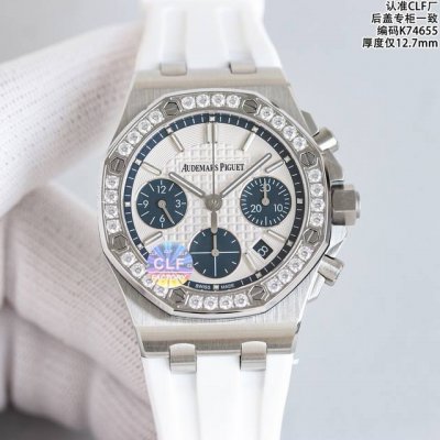 White Rose Gold Clf Ap34100St features a high-quality fluoroelastomer strap! Cl