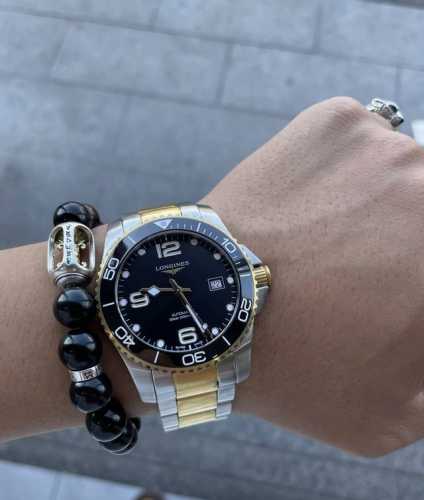 Longines Gold Conquest Mechanical Automatic Diving Men's Watch 41mm Large Dial M