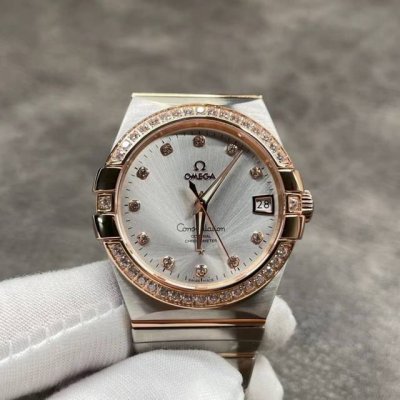 Omega Double Eagle Constellation series 38mm equipped with original Omega dedica