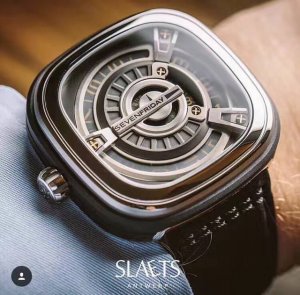 With Full Packaging. Sevenfriday M1 03 Movement:Original Japanese Citizen 8215 M