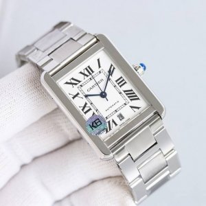 White case, gold band, diamonds, plus 50, steel band, plus another 50. Tw Facto