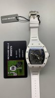 Rm055 white ceramic titanium coated case Vaucher movement custom version high pr