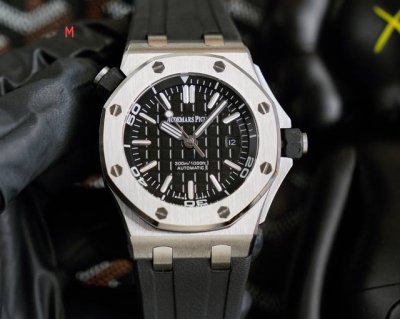 White Gold 520 Audemars Piguet 15710St.Oo.A002Ca.01 Royal Oak Offshore Men's Mec