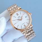 The White Rose Steel 1300 Mks is now available in the IWC Portofino series, fea