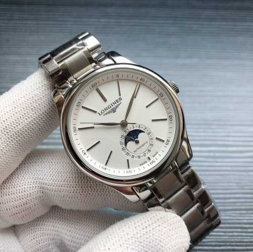 Platinum Longines L33 Master Series Moon Phase is the only official version on