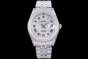 Rolex Full Diamond Luxury Edition with 18K Nanotechnology! Crafted with over 23
