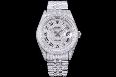 Rolex Full Diamond Luxury Edition with 18K Nanotechnology! Crafted with over 23