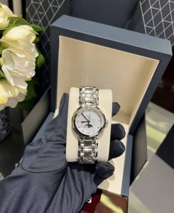 The Longines Heart Moon Moon Phase Mother-of-Pearl with Diamonds that all the yo
