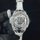 Hb Hublot Hublot Sang Bleu Ii V3 Chronograph Mechanical Model The New Big Bang S