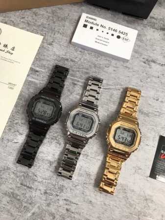 casio Gmw-B500035Th Anniversary Square Strap Watch Is Polished And Polished W - Click Image to Close
