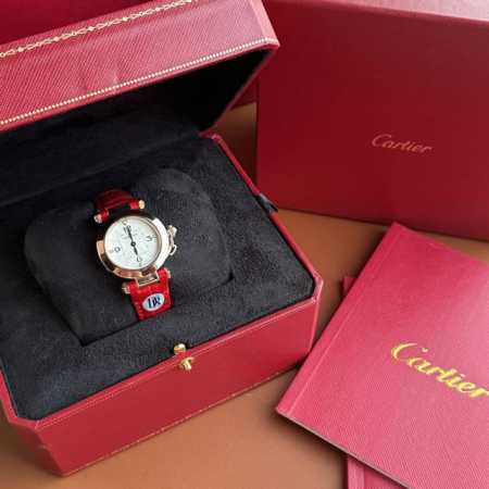 Cartier's new Pasha series is now available, top-quality replica! Dial diameter: - Click Image to Close