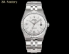 A, Rolex's new Land-Dweller, launched in 2025, features an integrated bracelet d
