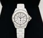 Chanel J12 Series H1628 White Ceramic Watch at a Great Price! Chanel J12 Series