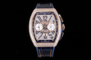 Fran Muller V45 Blue Yacht 7750 Movement 44X54 Mm 1. The case is 100% original m