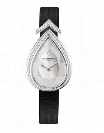 Chaumet Joseine Coronet watch features a classic teardrop shape paired with a di - Click Image to Close