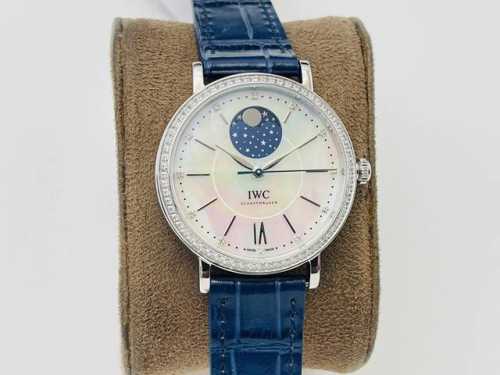 IWC Portofino Moon Phase Automatic Ladies' Watch, 37mm! Details: 1: Exclusively