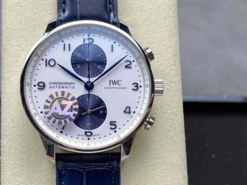 Az Exquisite details of the Iwc Portuguese series chronograph watch] 1. Exquisit