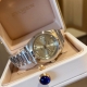Gold + 20 Diamond Bezel 30 Longines Conquest Dynamic Series Women's Watch, 34Mm
