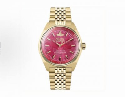 Vivienne Westwood Dragon Fruit Color Case Diameter: 39mm Strap Material: Stainle