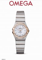 Omega Omega Constellation series rose diamond ladies high-end watch, Omega quart