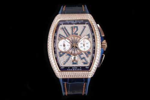 Fran Muller V45 Blue Yacht 7750 Movement 44X54 Mm 1. The case is 100% original m