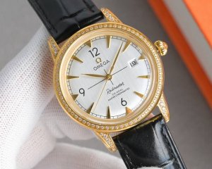 Omega - Omega's hot new style, the new 3D pot cover! Ultra-thin men's automatic