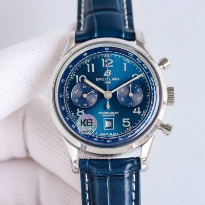 Bls New Breitling Premier B01 Chronograph Watch, the same model worn by Daniel W