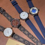 Real shot of Louis Vuitton, the perfect embodiment of luxury and exquisite watch