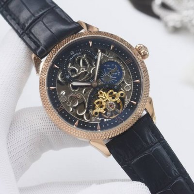 Brand: Cartier Type: Men's Watch Case: Top-grade 316L stainless steel Strap: Im