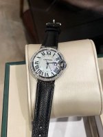Cartier 33Mm Swiss Fisheye Glass Pin Buckle Model Ingenious Work Cartier Blue Ba