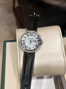 Cartier 33Mm Swiss Fisheye Glass Pin Buckle Model Ingenious Work Cartier Blue Ba