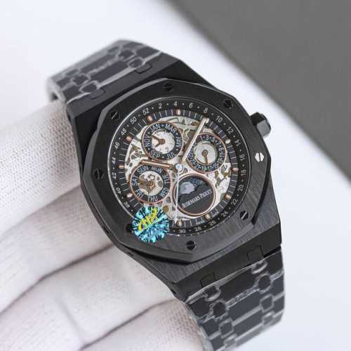 White, Black Ap Audemars Piguet Royal Oak 26574St series men's watch! Perfect a