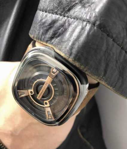 I've seen the brand Sevenfriday before. My boyfriend immediately fell in love w