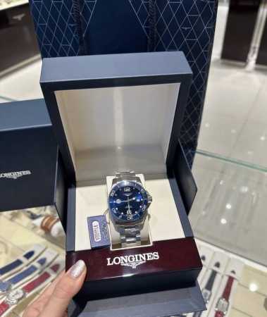 Longines Conquest | The first mechanical watch I bought for Dad~ The moment I sa - Click Image to Close