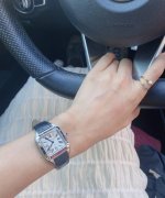 I bought a Cartier Santos two years ago. The more I look at it, the more I like