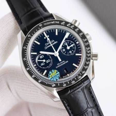 leather strap, steel strapOmega Speedmaster Co-Axial ChronographModel: 31.44.51 - Click Image to Close