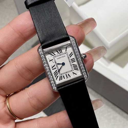 Cartier Tank Series Retro Watch Tank Series Literal Uses Three-Dimensional Protr