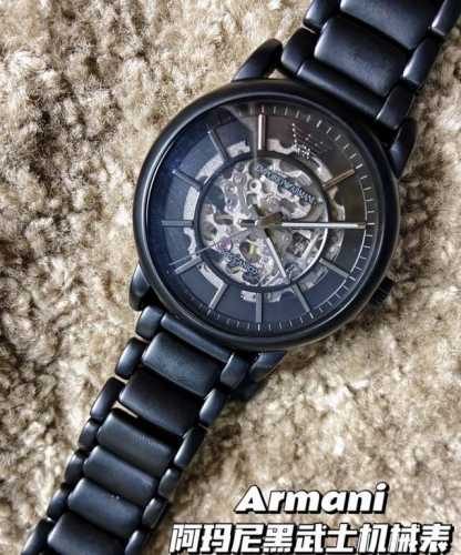 Armani mechanical watch Ar60045, fell in love at first sight, full of timeless,