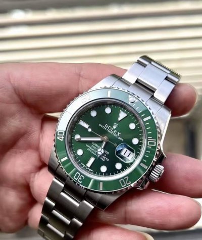 High-quality Green Submariner mechanical movement stainless steel market high ve