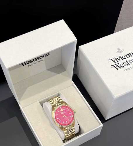 I love my Vivienne Westwood watch in the dragon fruit color! I think the pink go