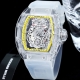Richard Mille RM56-01 with a transparent glass case. Its bold and distinctive de