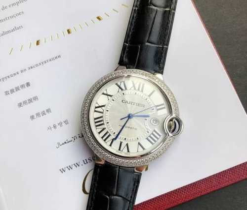 Cartier Cartler Blue Balloon Men's Watch, fully automatic mechanical movement,