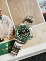 Rolex Yacht-Driving Submariner Series Model 116610Lv-0002 Green Dial Automatic M
